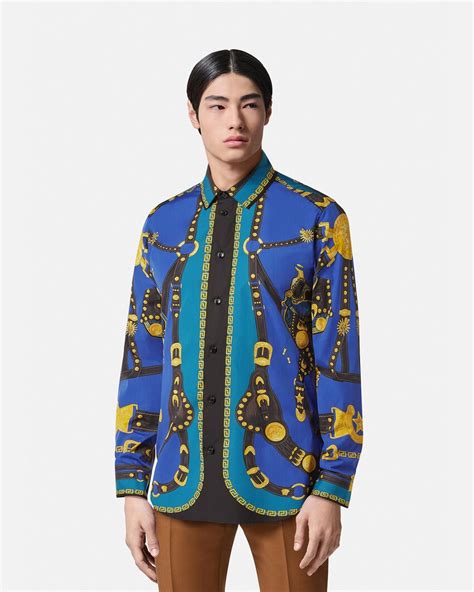 versace hemd medusa fake